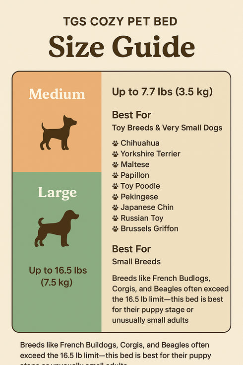 TGS Cozy Pet Bed