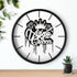 Virgo Queen Wall clock