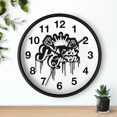 Pisces Queen Wall clock