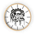 Virgo Queen Wall clock