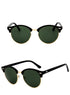 Retro rice studded sunglasses