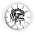 Virgo Queen Wall clock