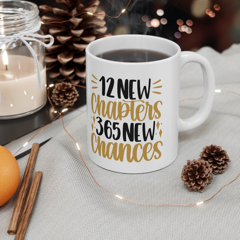 12 new Chapters Mug 11oz