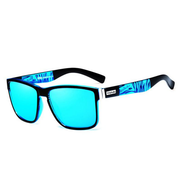Blue & Black Stripe - VDA Polarized Sunglasses