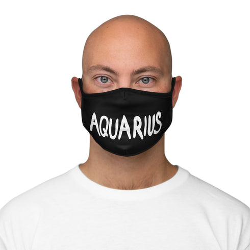 Aquarius Print Face Mask