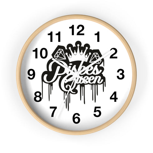Pisces Queen Wall clock