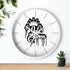 Leo Queen Wall clock