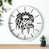 Virgo Queen Wall clock