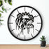 Virgo Queen Wall clock