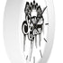 Scorpio Queen Wall clock