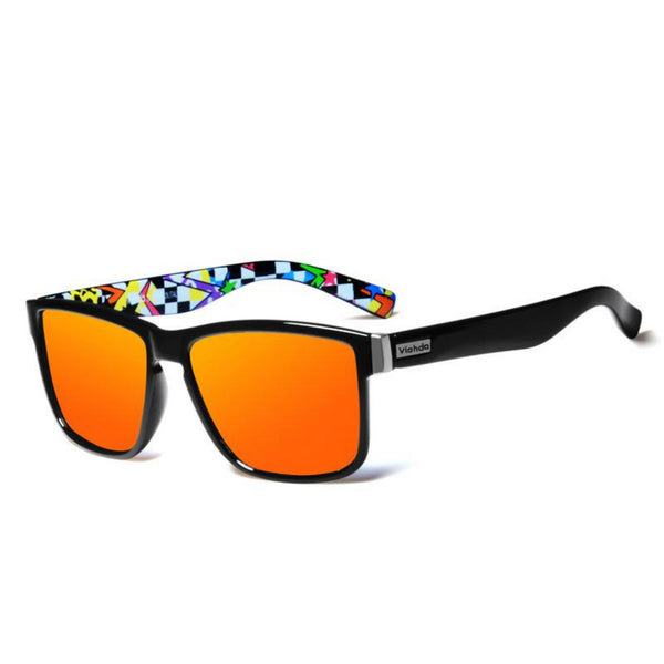 Patterned Black - VDA Polarized Sunglasses