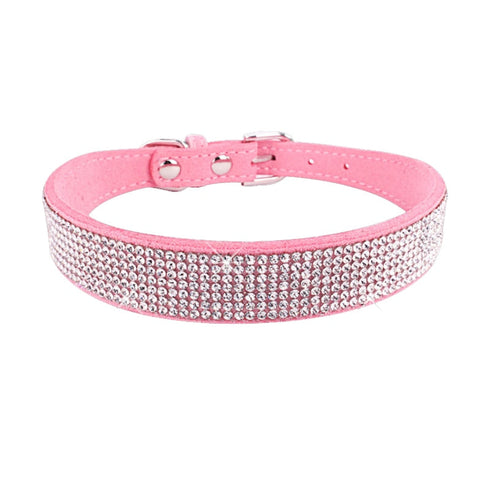 Crystal Glitter Rhinestone Dog Collar