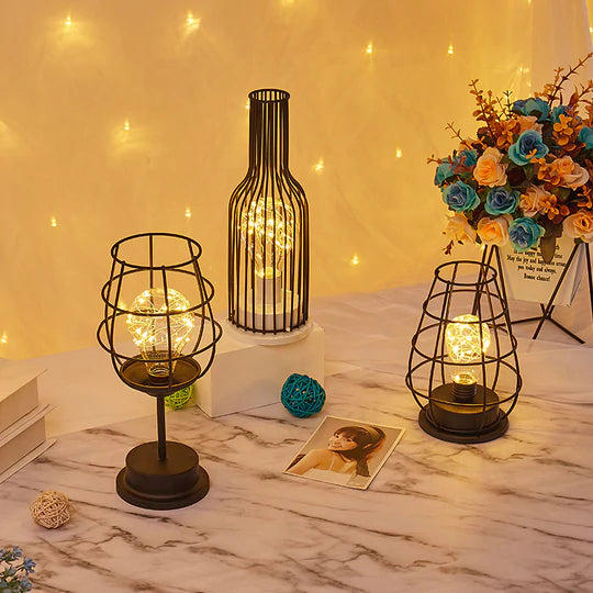 Nordic wrought iron decorative lights