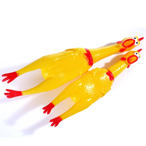 Screaming Chicken Squeak Toy