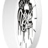 Virgo Queen Wall clock