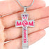Dancer Mom Cross Necklace
