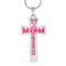 Dancer Mom Cross Necklace