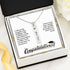 Congratulations Birthstone Engraved necklace