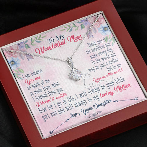 To my wonderful mum - i am because you are ...