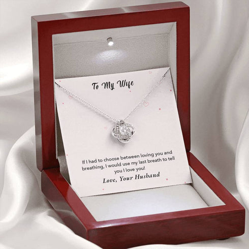 To my wife "If i had to choose" Necklace