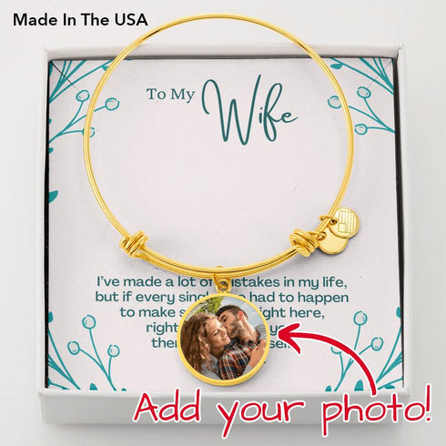 Custom Wife Appreciation Bracelet