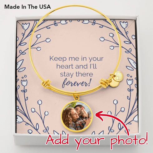 Forever in your heart bracelet