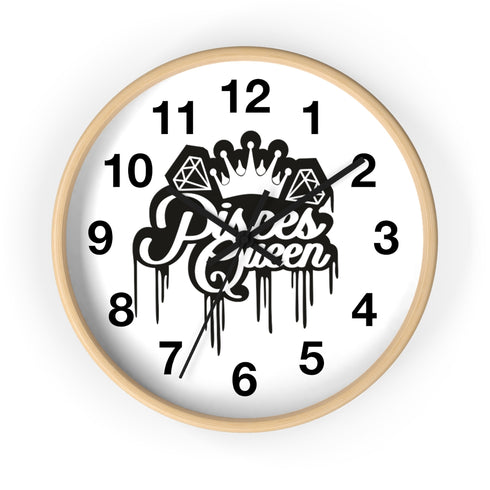 Pisces Queen Wall clock