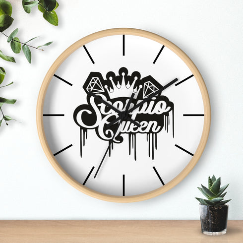 Scorpio Queen Wall clock