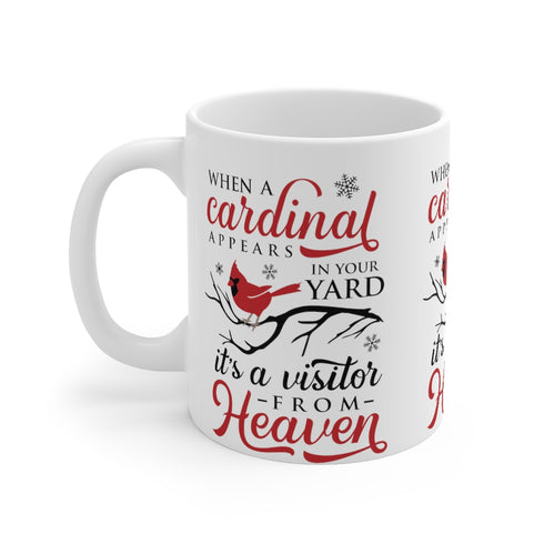 When A Cardinal Appears Mug
