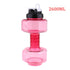 Red- TGS OG Water Dumbbell Sport Bottle