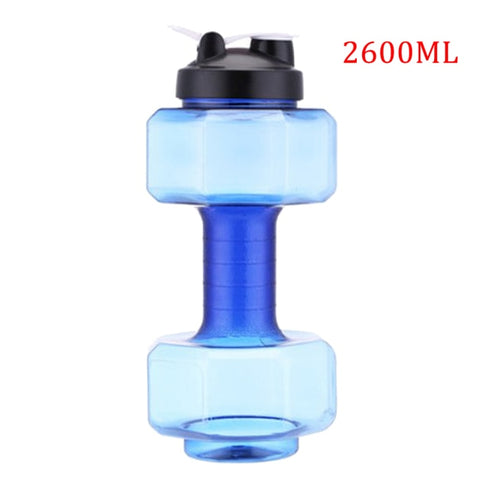 Blue- TGS OG Water Dumbbell Sport Bottle