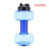 Blue- TGS OG Water Dumbbell Sport Bottle