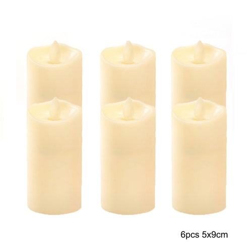 3PCS/ 6PCS LED Flameless Candles